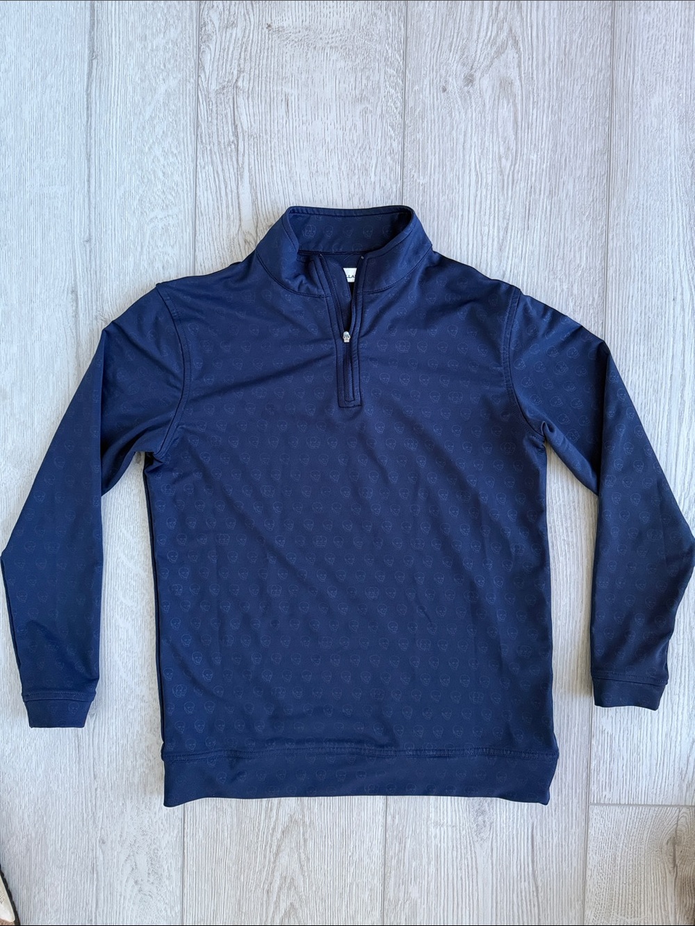 Peter Millar Boys' Navy Quarter-Zip Pullover